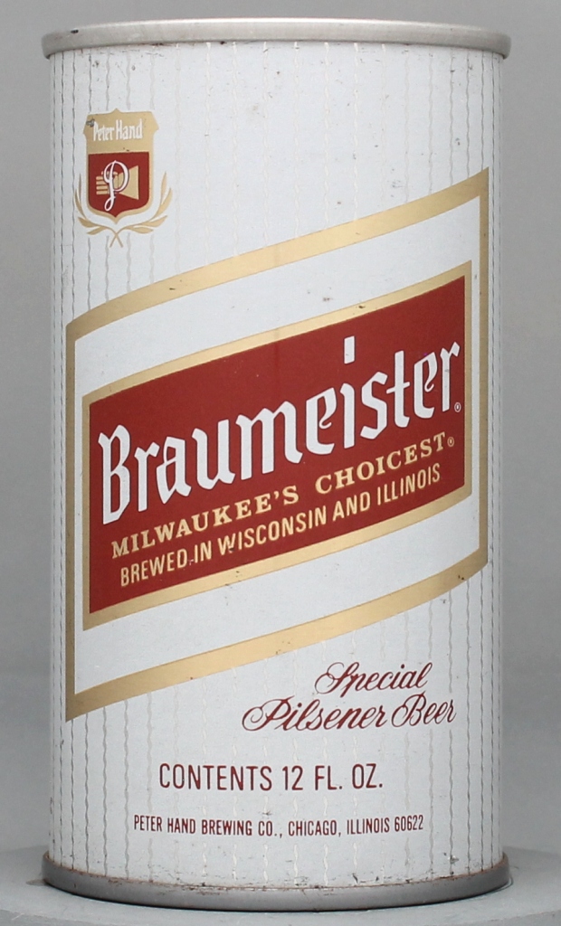 Braumeister Beer 12 Oz Tab Top Can