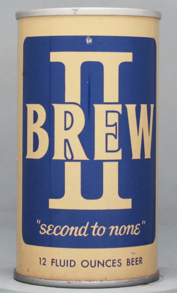 Brew Ii Beer 12 Oz Tab Top Can
