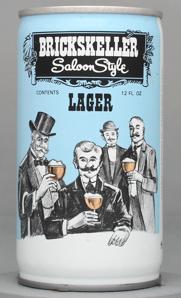 Brickskeller Saloon Lager Beer 12 Oz Tab Top Can