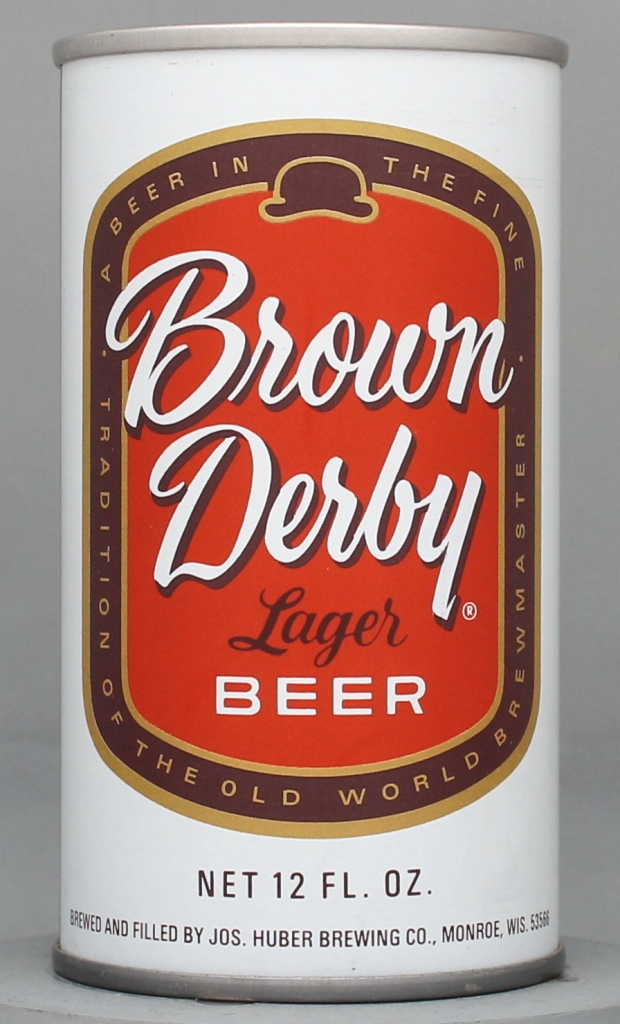 Brown Derby Lager Beer 12 Oz Tab Top Can
