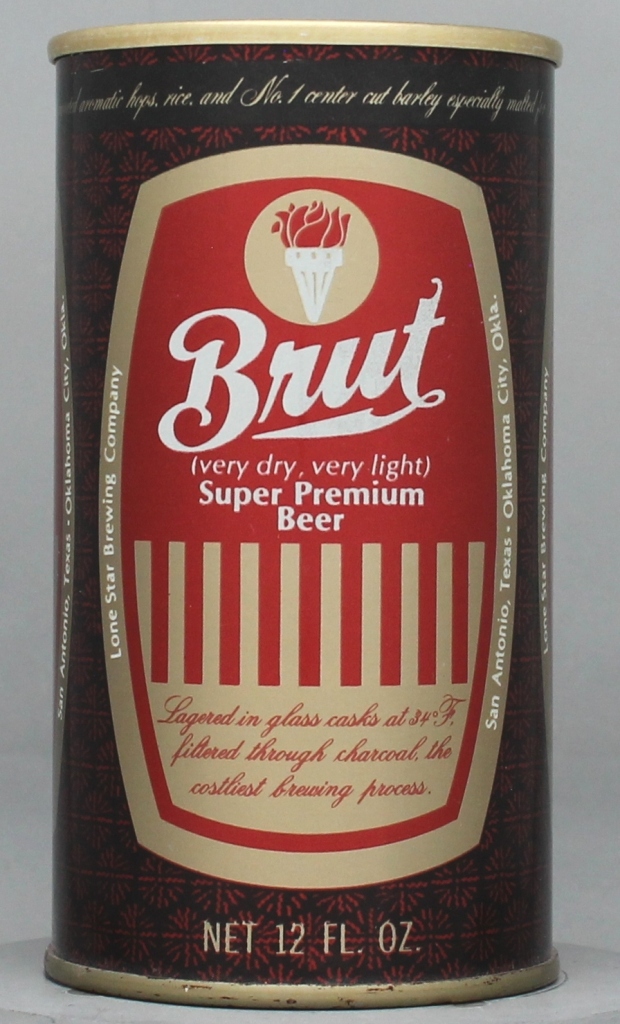 Brut Super Premium Beer 12 Oz Tab Top Can