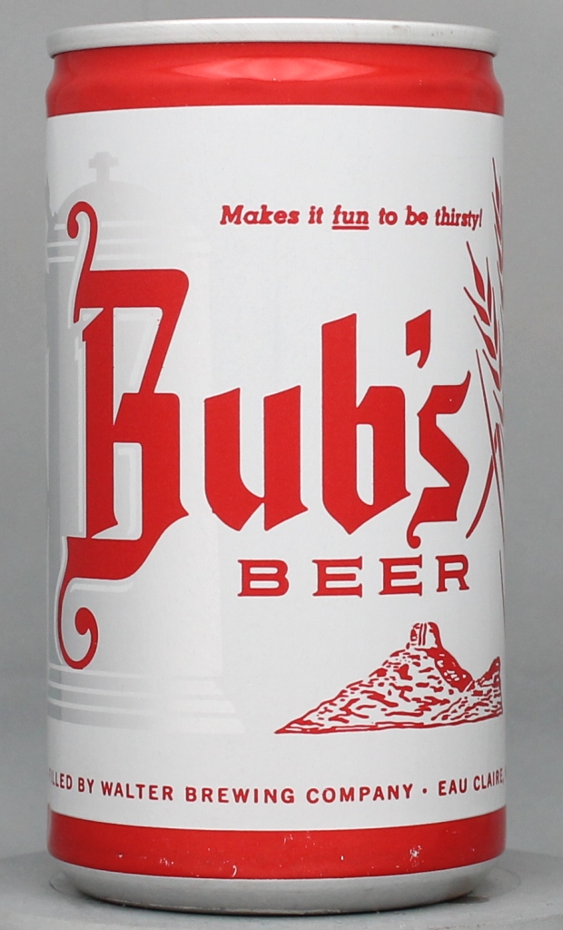 Bub's Beer 12 Oz Tab Top Can
