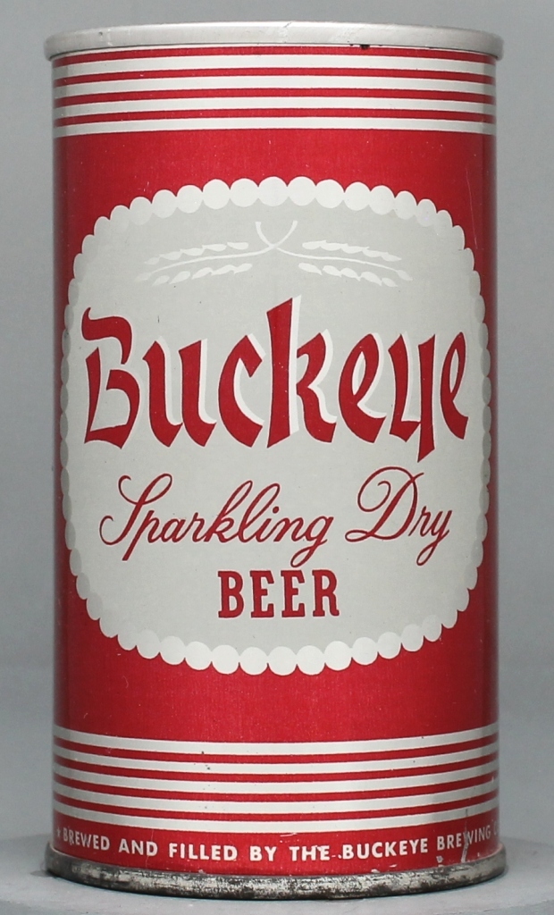 Buckeye Sparkling Dry Beer 12 Oz Zip/Tab Top Can