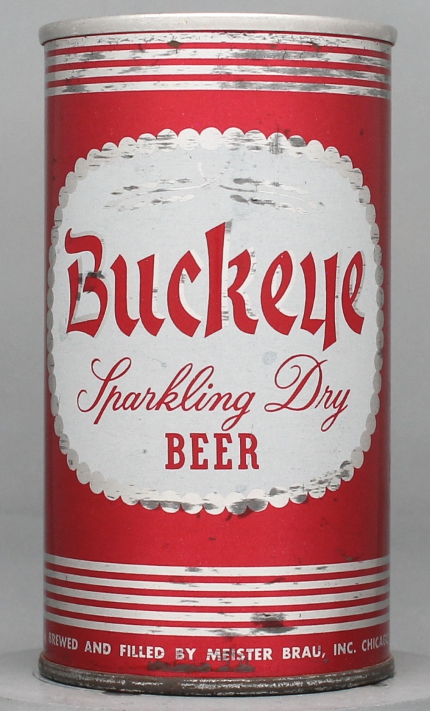 Buckeye Sparkling Dry Beer 12 Oz Tab Top Can