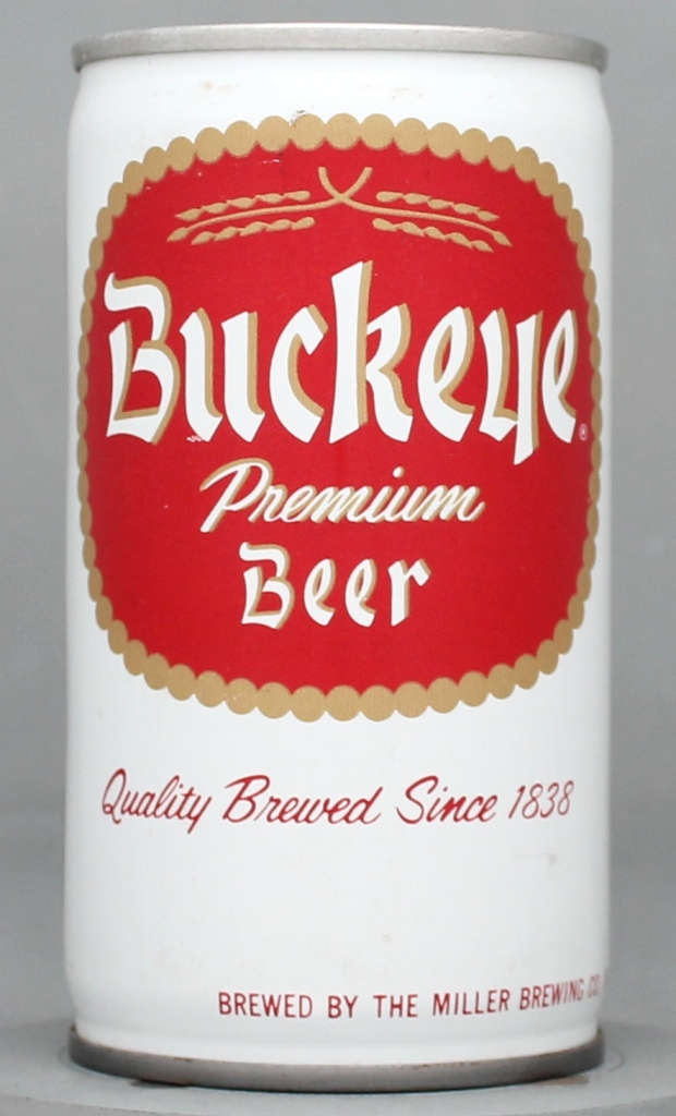 Buckeye Premium Beer 12 Oz Tab Top Can