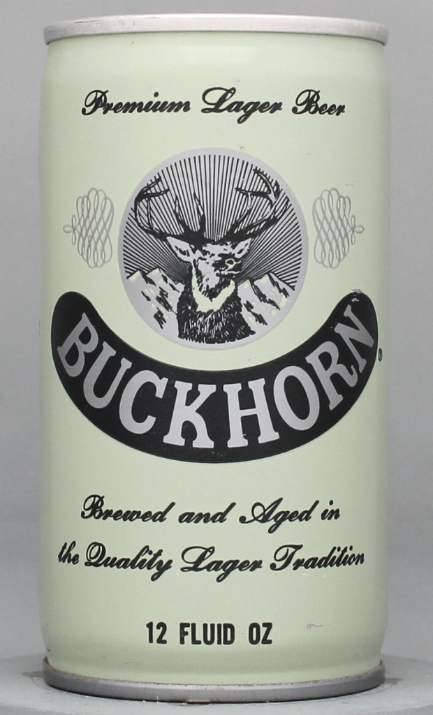 Buckhorn Premium Lager Beer 12 Oz Tab Top Can