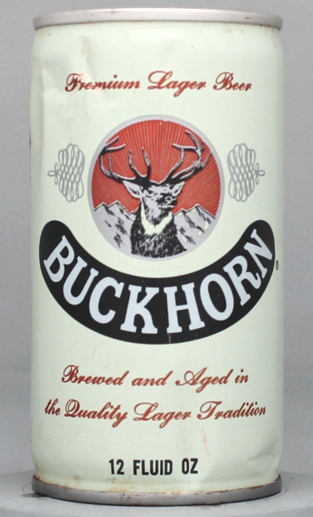 Buckhorn Premium Lager Beer 12 Oz Tab Top Can