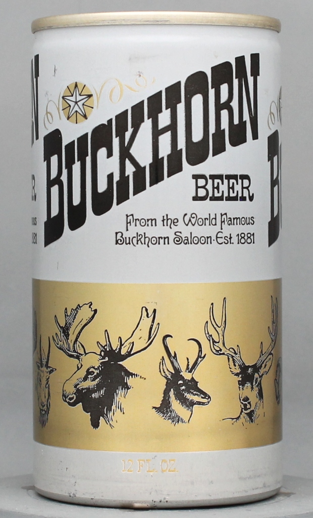 Buckhorn Beer 12 Oz Tab Top Can