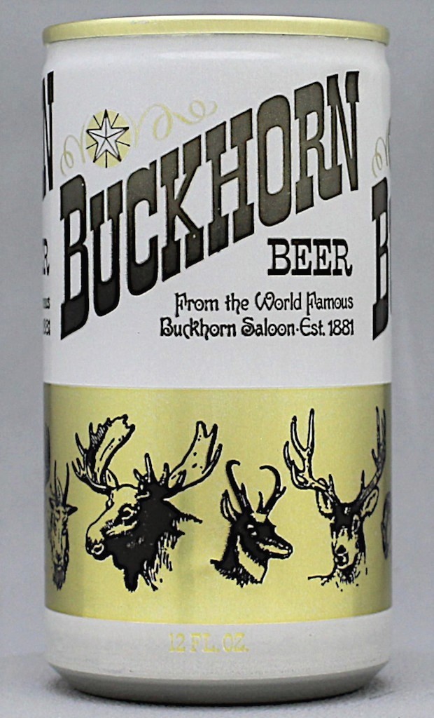 Buckhorn Beer 12 Oz Tab Top Can