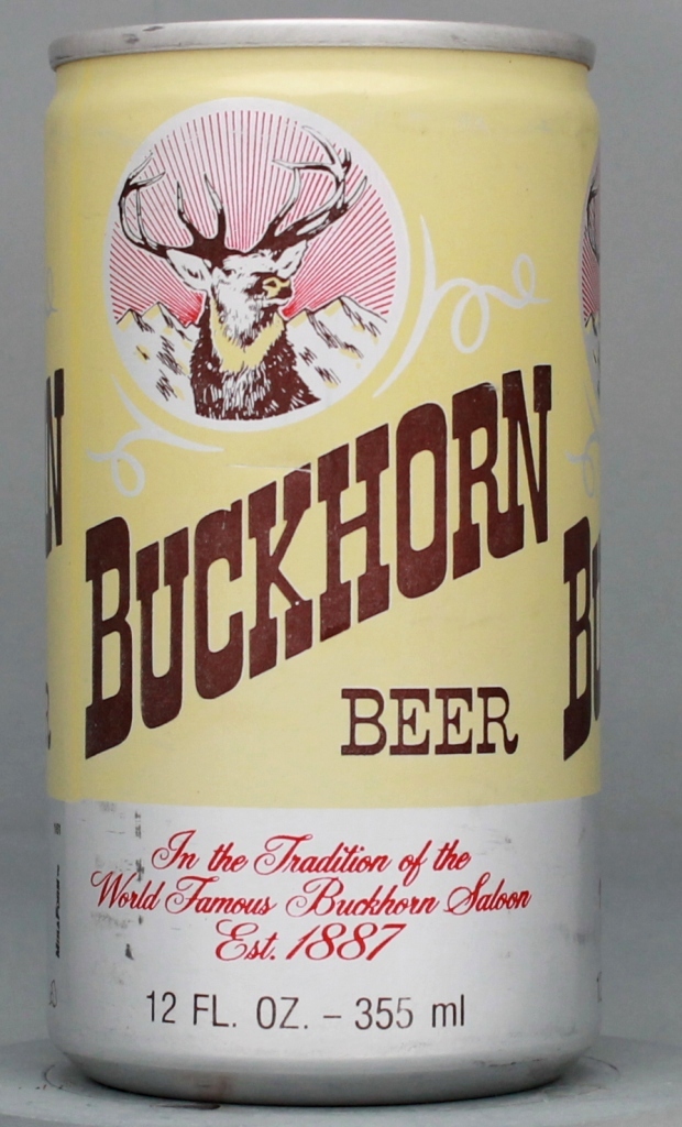 Buckhorn Beer 12 Oz Tab Top Can