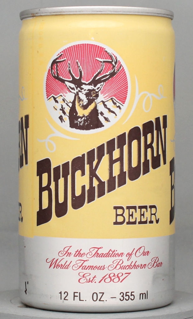 Buckhorn Beer 12 Oz Tab Top Can