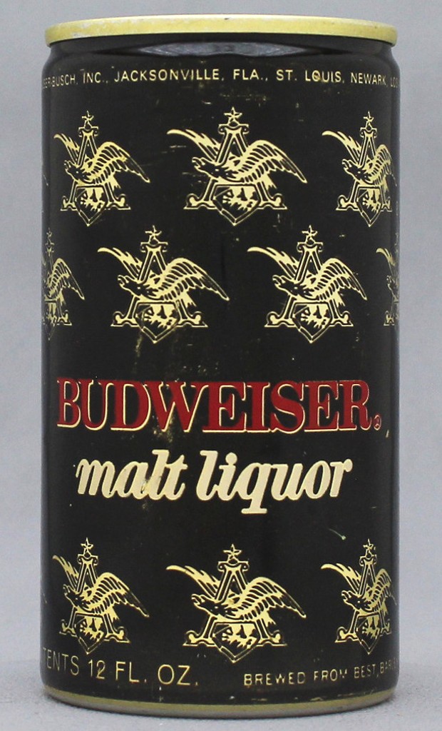 Budweiser Malt Liquor 12 Oz Tab Top Can
