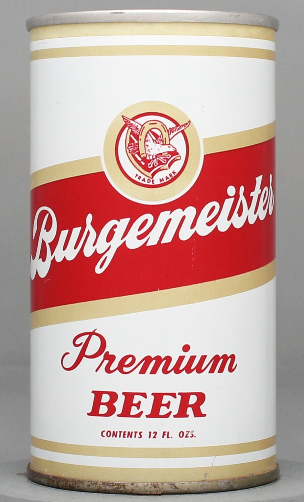 Burgemeister Premium Beer 12 Oz Tab Top Can