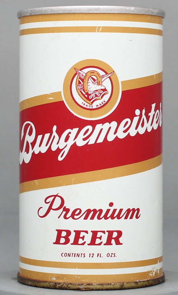 Burgemeister Premium Beer 12 Oz Tab Top Can