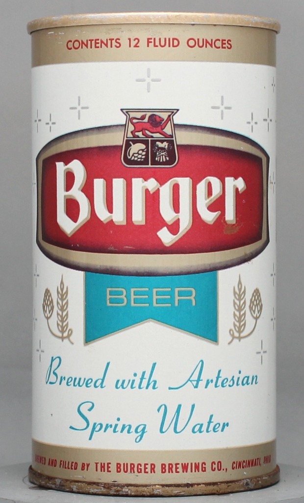 Burger Beer 12 Oz Tab Top Can