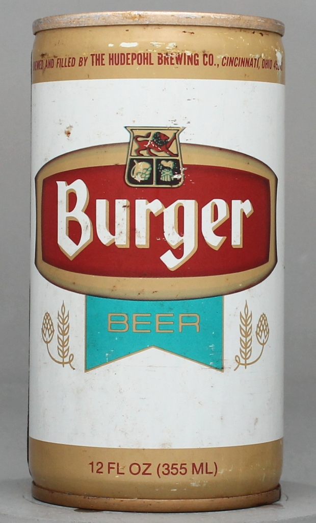 Burger Beer 12 Oz Tab Top Can