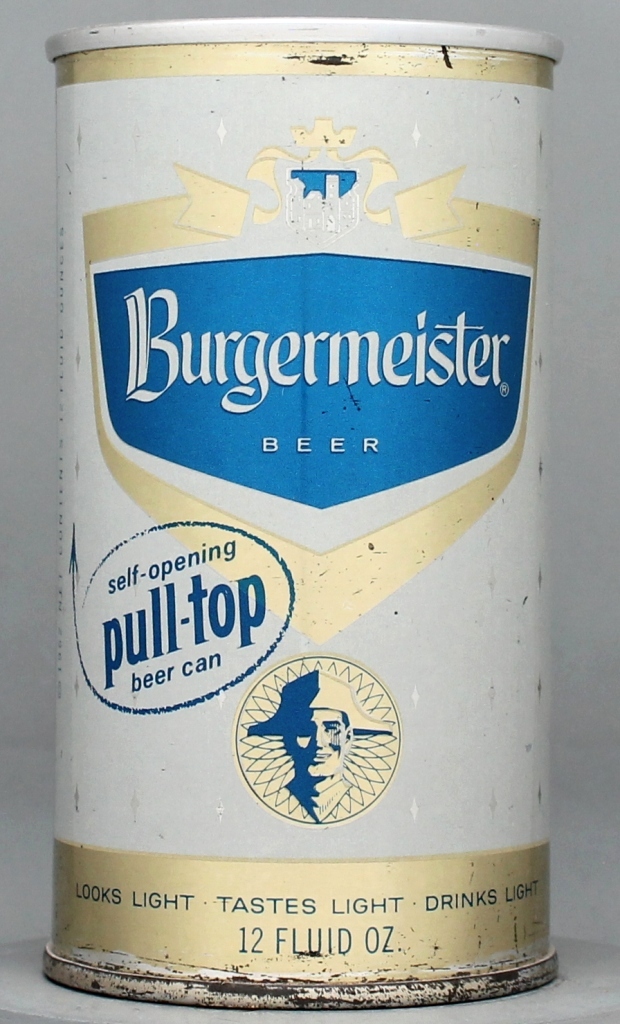 Burgermeister Beer 12 Oz Zip Top Can