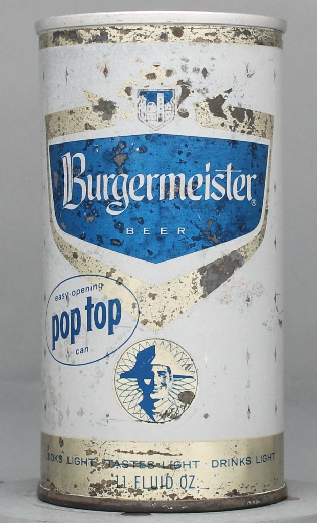 Burgermeister Beer 11 Oz Zip Top Can