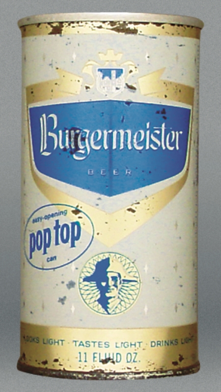 Burgermeister Beer 11 Oz Zip Top Can