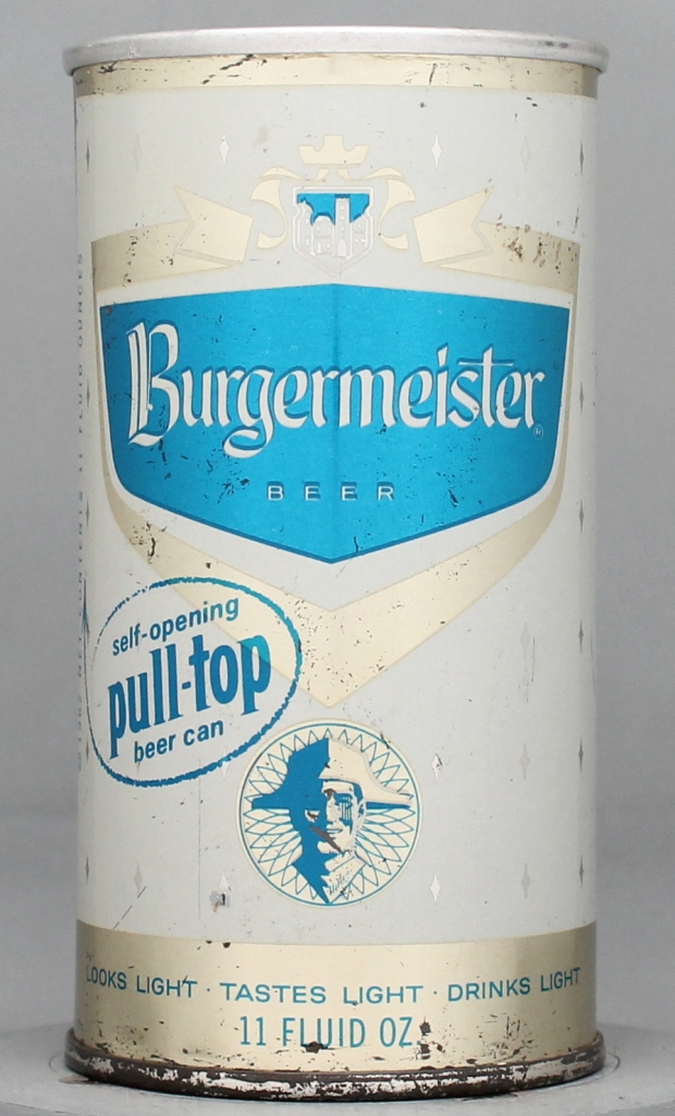 Burgermeister Beer 11 Oz Zip Top Can