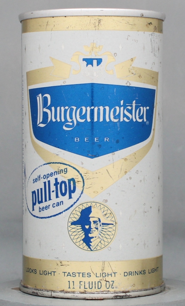 Burgermeister Beer 11 Oz Zip Top Can