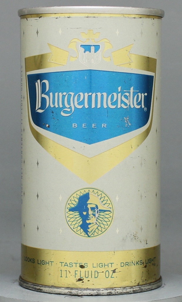 Burgermeister Beer 11 Oz Zip Top Can