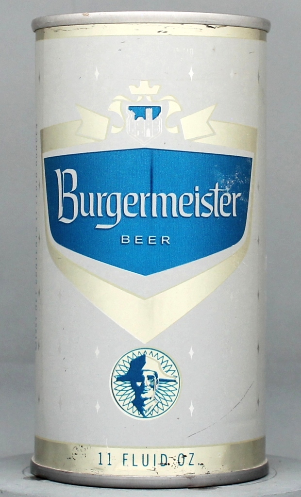Burgermeister Beer 11 Oz Zip Top Can