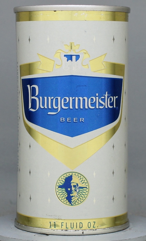 Burgermeister Beer 11 Oz Zip Top Can