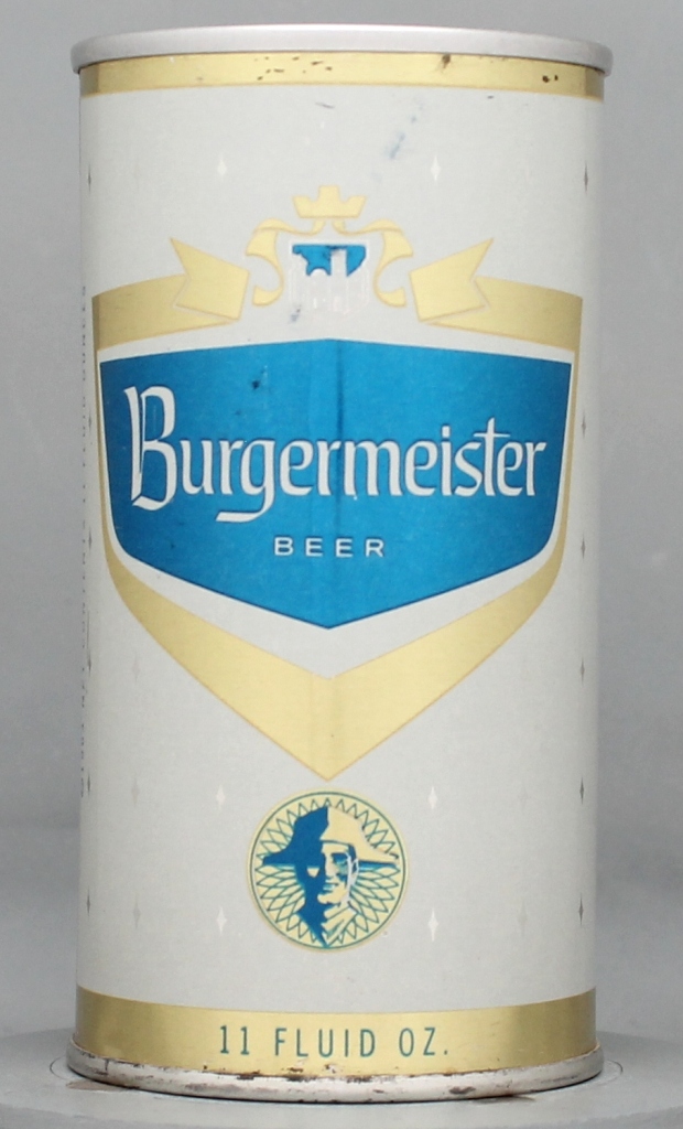 Burgermeister Beer 11 Oz Zip/Tab Top Can