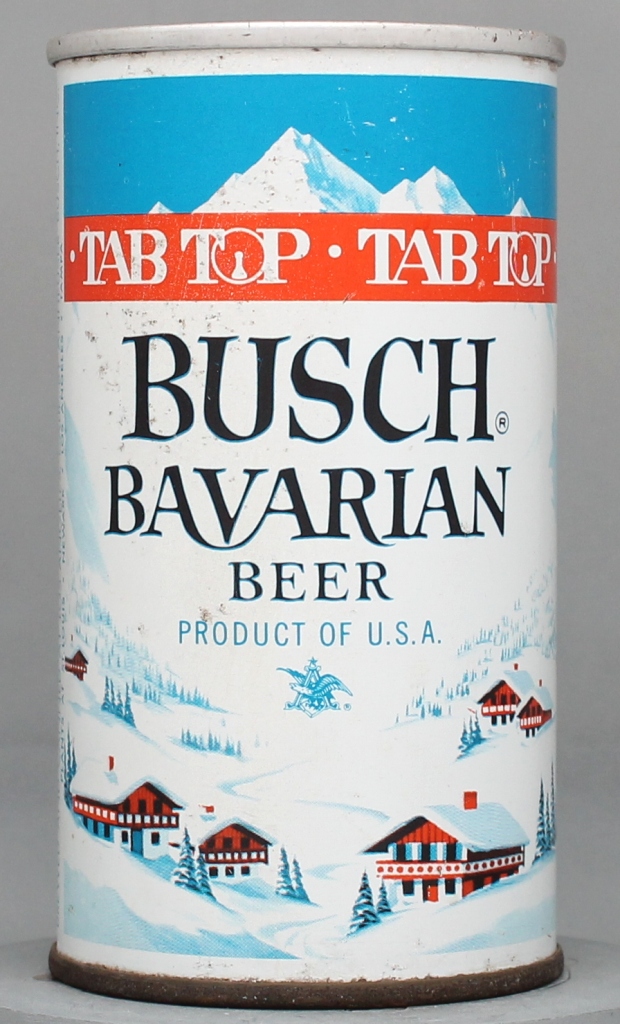 Busch Bavarian Beer 12 Oz Zip Top Can