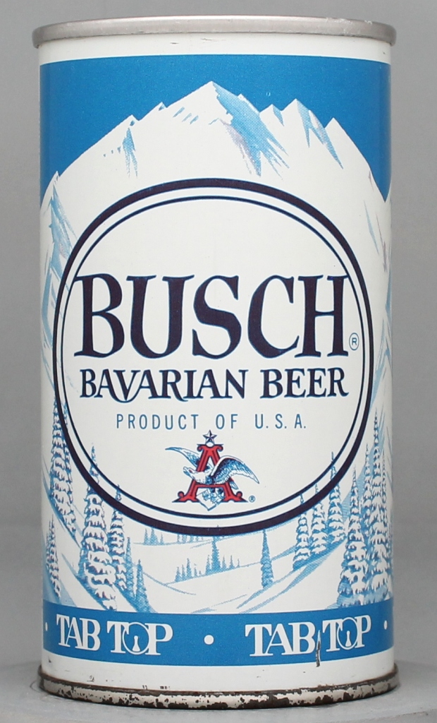 Busch Bavarian Beer 12 Oz Tab Top Can