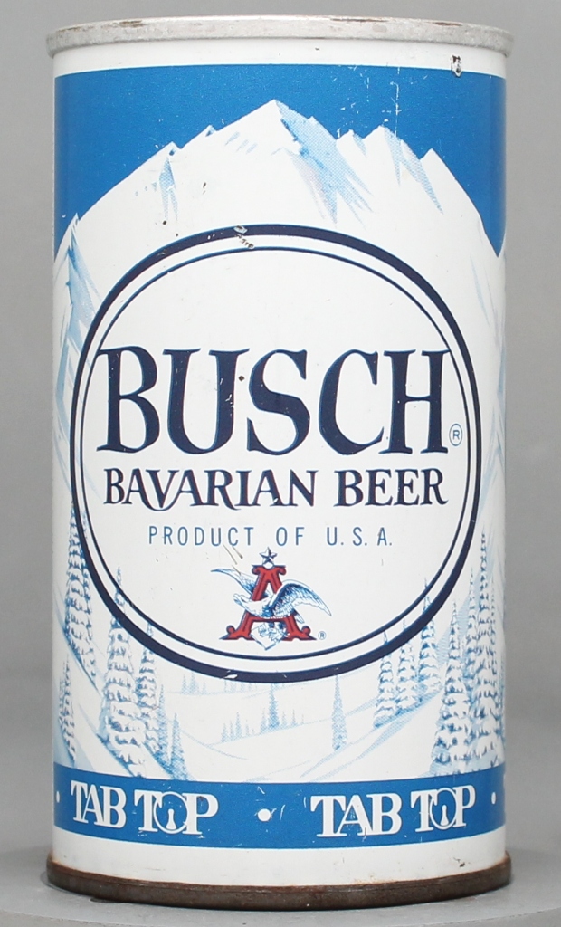 Busch Bavarian Beer 12 Oz Tab Top Can