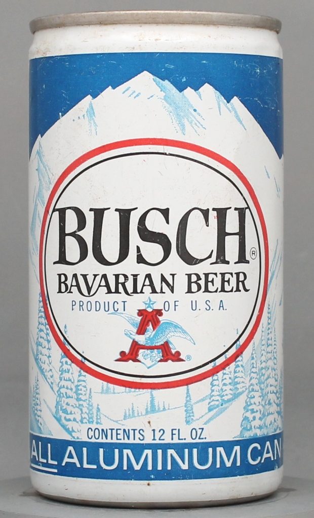 Busch Bavarian Beer 12 Oz Tab Top Can