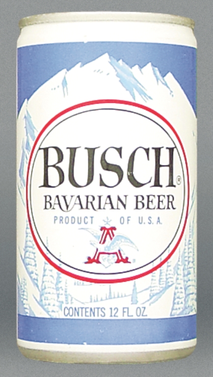 Busch Bavarian Beer 12 Oz Tab Top Can
