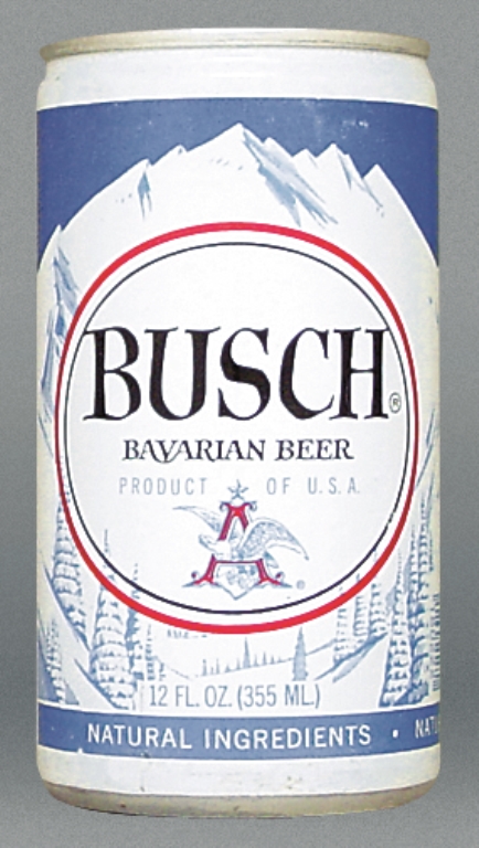 Busch Bavarian Beer 12 Oz Tab Top Can