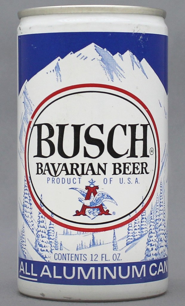 Busch Bavarian Beer 12 Oz Tab Top Can