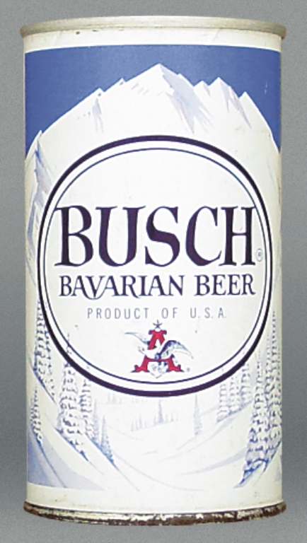 Busch Bavarian Beer 12 Oz Tab Top Can