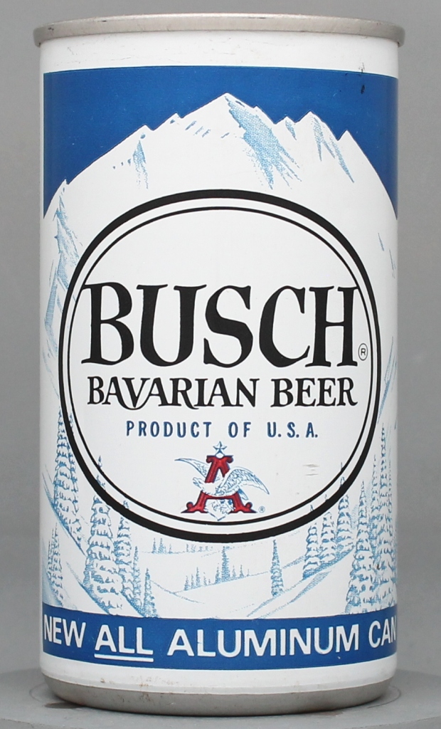 Busch Bavarian Beer 12 Oz Tab Top Can