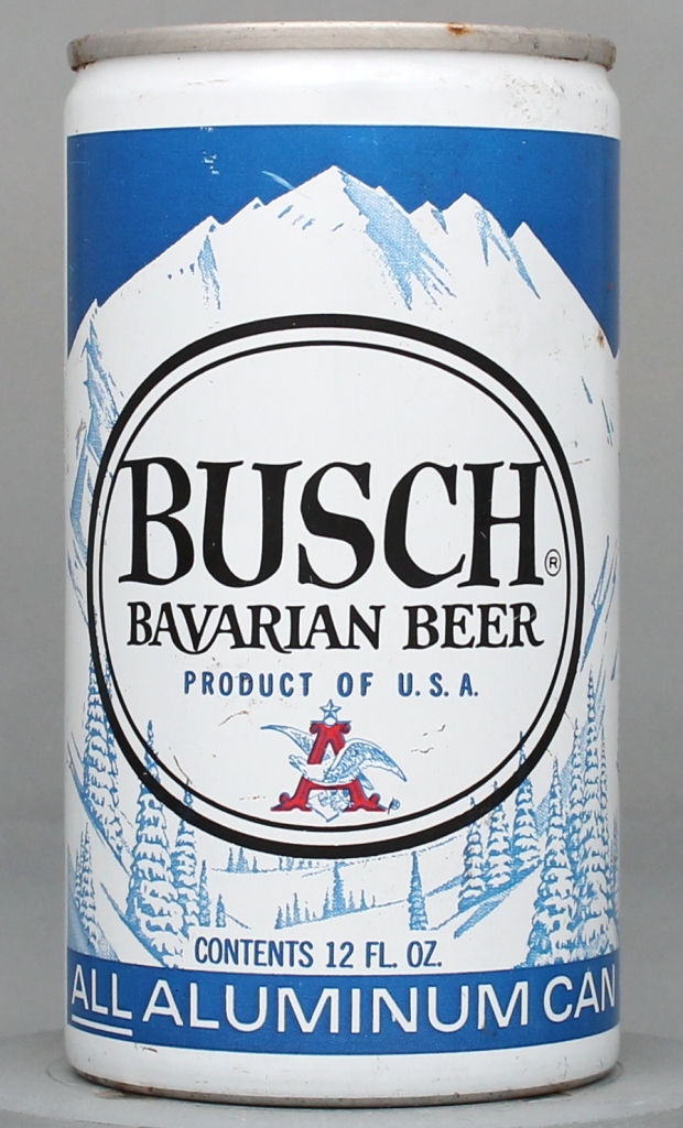 Busch Bavarian Beer 12 Oz Tab Top Can