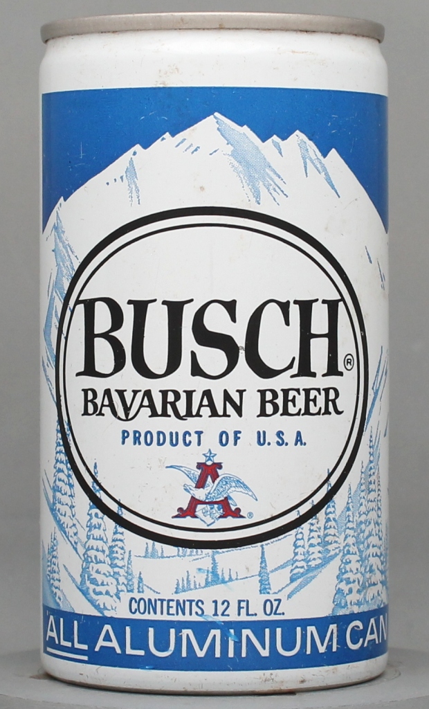 Busch Bavarian Beer 12 Oz Tab Top Can