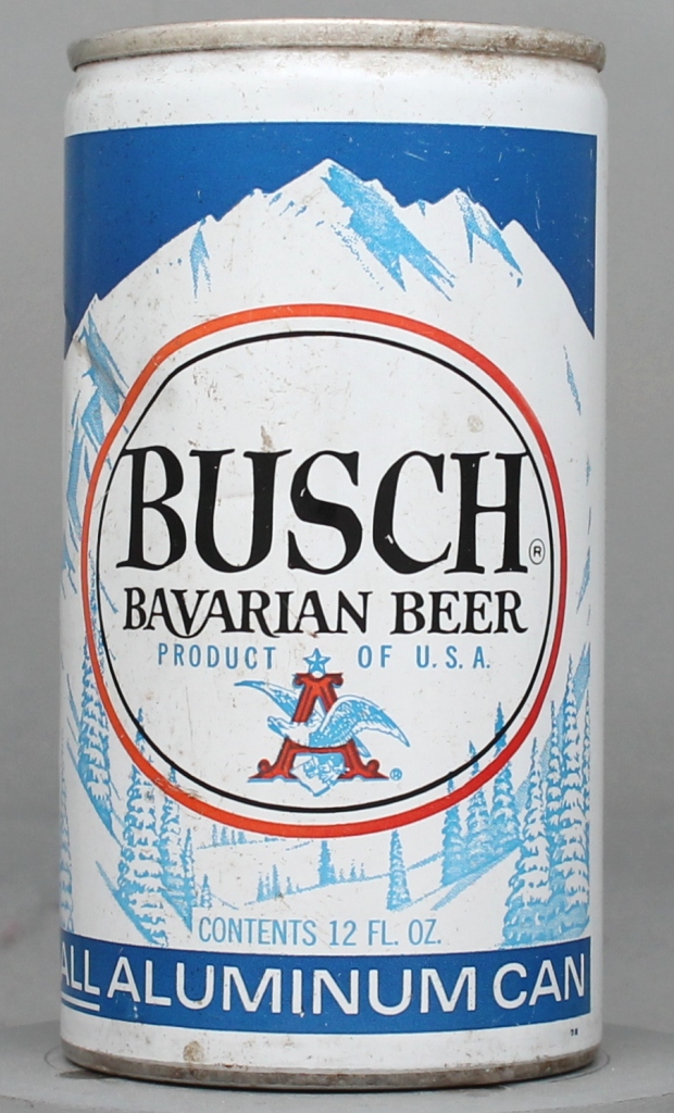 Busch Bavarian Beer 12 Oz Tab Top Can