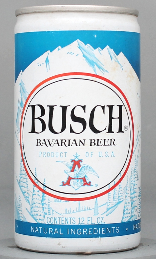 Busch Bavarian Beer 12 Oz Tab/Stay Top Can