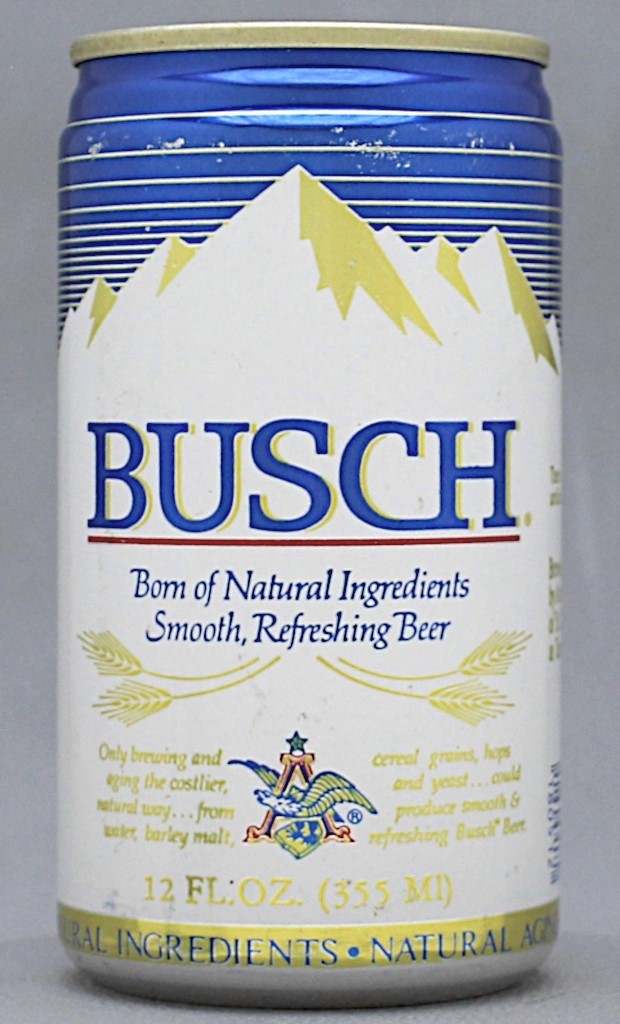 Busch Beer 12 Oz Tab Top Can