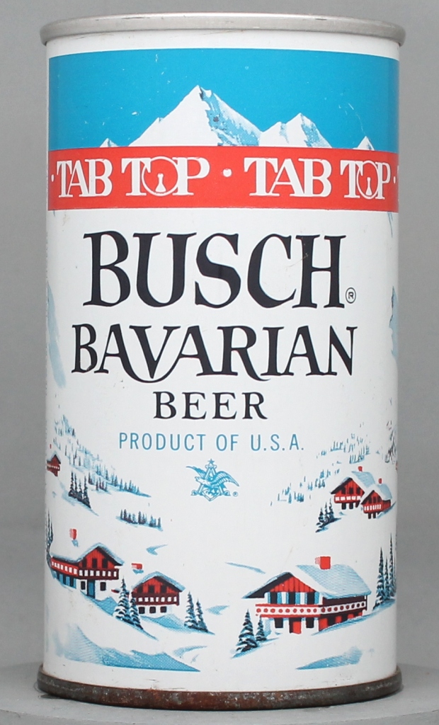 Busch Bavarian Beer 12 Oz Zip Top Can