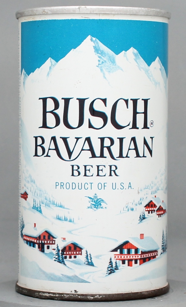 Busch Bavarian Beer 12 Oz Zip Top Can