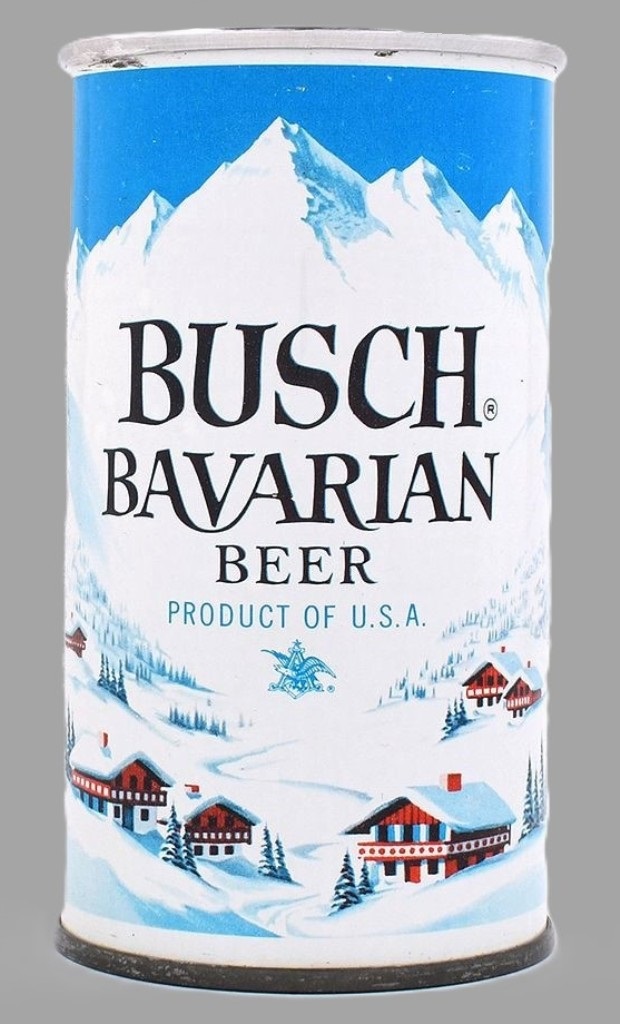 Busch Bavarian Beer 12 Oz Zip Top Can