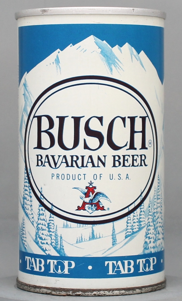 Busch Bavarian Beer 12 Oz Tab Top Can
