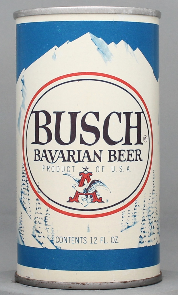 Busch Bavarian Beer 12 Oz Tab Top Can