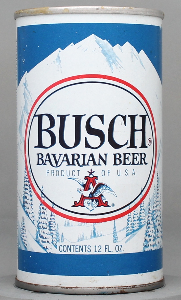 Busch Bavarian Beer 12 Oz Tab Top Can