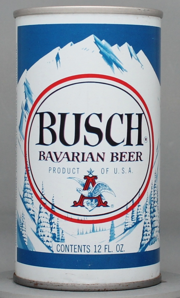 Busch Bavarian Beer 12 Oz Tab/Bank Top Can